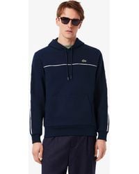 Lacoste - Classic Fit Logo Stripe Sweatshirt - Lyst