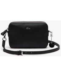 lacoste black sling bag