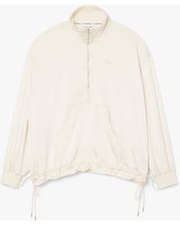 Lacoste - Half-Zip Oversized Pullover Jacket - Lyst