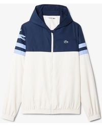 Lacoste - Tennis Water-Repellent Hooded Jacket - Lyst