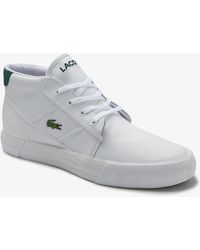 lacoste black high tops