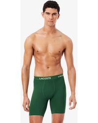 Lacoste - 3-Pack Technical Mesh Boxers - Lyst