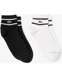 Lacoste - 2-Pack Striped Socks - Lyst