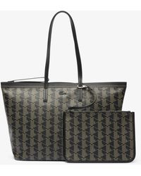 Lacoste - Zely Grained Tote & Pouch - Lyst