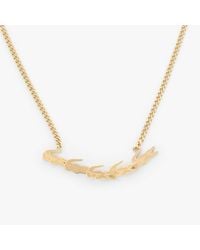 Lacoste - Crocodile Multi Necklace - Lyst