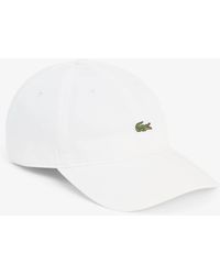 Lacoste - Cotton Twill Cap - Lyst