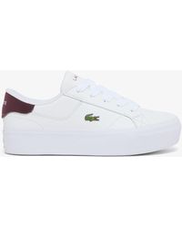 Lacoste - Ziane Platform Trainers - Lyst