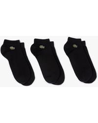 Lacoste - 3-Pack Ankle Socks - Lyst