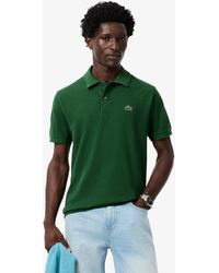 Lacoste - Classic Fit Piqué Marl Polo - Lyst