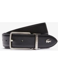 lacoste canvas belt