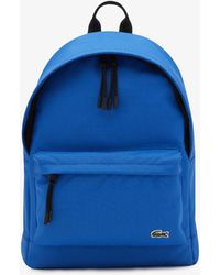 Lacoste - Unisex Computer Compartment Backpack Navy Blue - Lyst