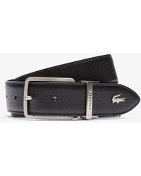 lacoste fabric belt