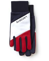 mens lacoste gloves