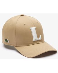 Lacoste - 3D Embroidered Baseball Cap - Lyst