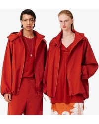 Lacoste - Runway Canvas Track Jacket - Lyst