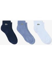 Lacoste - 3-Pack Socks - Lyst
