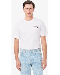Lacoste - Print Motif Jersey T-Shirt - Lyst