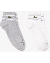 Lacoste - 2-Pack Striped Socks - Lyst