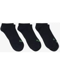 Lacoste - 3-Pack Low Socks - Lyst