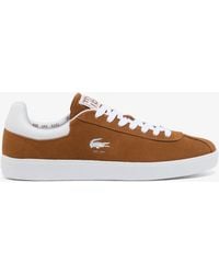 Lacoste - Baseshot Suede Sneakers - Lyst