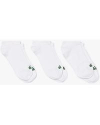 Lacoste - 3-Pack Low Socks - Lyst