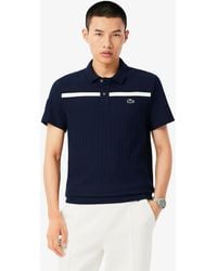 Lacoste - Ultra Dry Badge Accent Tennis Heritage Polo - Lyst
