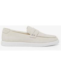 Lacoste - Cochet Suede Loafers - Lyst