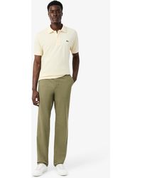 Lacoste - Regular Fit Cotton Chino Pants - Lyst