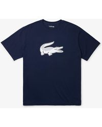 Lacoste - MenâS Sport Big Fit Breathable Logo T-Shirt - Lyst
