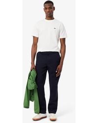 Lacoste - Regular Fit Cotton Chino Pants - Lyst