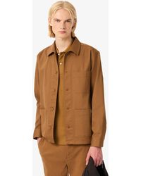 Lacoste - Corduroy Overshirt Jacket - Lyst
