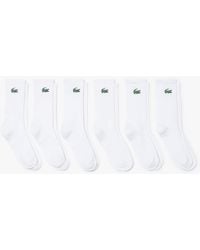 Lacoste - 6-Pack Sport Socks - Lyst