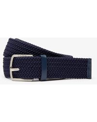 lacoste canvas belt