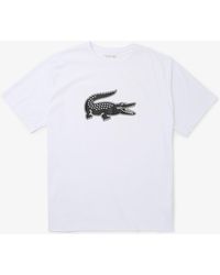 Lacoste - MenâS Sport Big Fit Breathable Logo T-Shirt - Lyst