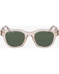 Lacoste - L.12.12 Trim Rectangle Glasses - Lyst