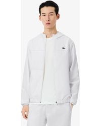 Lacoste - Water-Repellent Sport Track Jacket - Lyst