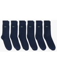 Lacoste - 6-Pack Socks - Lyst