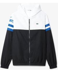 Lacoste - Tennis Water-Repellent Hooded Jacket - Lyst