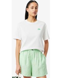 Lacoste - Crocodile Print Jersey T-Shirt - Lyst