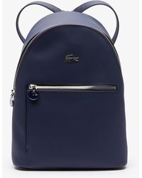lacoste blue backpack