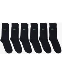 Lacoste - 6-Pack Socks - Lyst