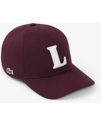 Lacoste - 3D Embroidered Baseball Cap - Lyst