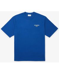 Lacoste - Loose Fit Heavy Jersey Printed T-Shirt - Lyst