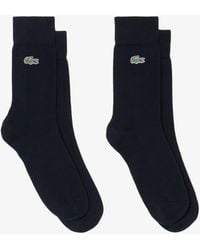 Lacoste - 2-Pack Cotton Socks - Lyst
