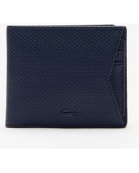 men's classic petit piqué six card wallet