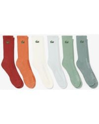 Lacoste - 6-Pack Sport Socks - Lyst