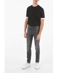 Neil Barrett Cotton Denim Jeans in Black for Men | Lyst