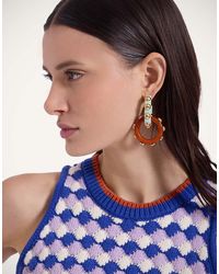 La DoubleJ - Double Hoop Earrings - Lyst