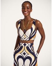 La DoubleJ - Baia Crop Top - Lyst