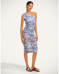 La DoubleJ - One Shoulder Bandage Dress - Lyst
